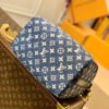 LV Speedy Bandouliere 25 Monogram Denim Jacquard Navy Blue For Women, WoHandbags 9.8in/25cm LV M59609