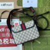 gg Ophidia gg Small Shoulder Bag Beige And Black For Women, Women’s Bags 9.1in/23cm gg
