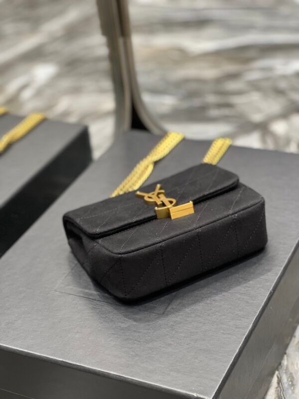 YSSL Jamie Mini Chain Bag Black For Women, Women’s Bags 6.9in/17.5cm YSL 6981622F9271000