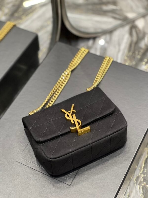YSSL Jamie Mini Chain Bag Black For Women, Women’s Bags 6.9in/17.5cm YSL 6981622F9271000