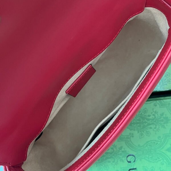 gg Marmont Mini Top Handle Bag Red For Women, Women’s Bags 8.3in/21cm gg ?