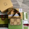 gg Jumbo gg Mini Bag Camel And Ebony Jumbo gg Canvas For Women? 8.9in/22.5cm gg 696075 UKMDG 2570