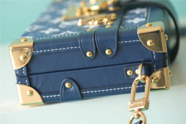 e06af2ef LV Petite Malle Jacquard Since 1854 Blue For Women, Women¡¯s Handbags, Shoulder Bags And Crossbody Bags 7.5in/19cm LV?