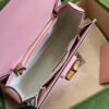 gg Bamboo 1947 Small Top Handle Bag  Pink  For Women 8.3in/21cm gg 675797 10ODT 5467