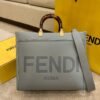 FI Tote Bag Grey For Women, Wonmen’s Bags 13.8in/35cm FF 8BH386ABVLF1BZC