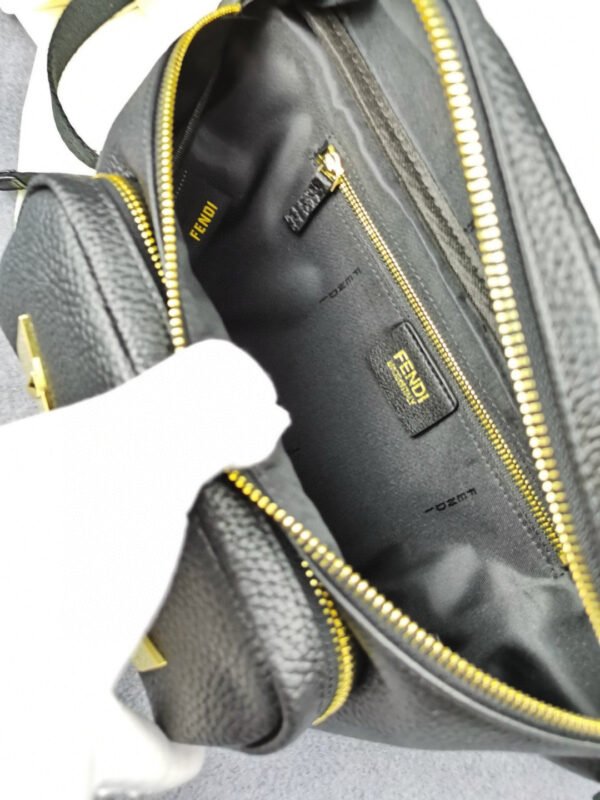 FI Little Monster Belt Bag Black For Men, Men’s Bag 7.9in/20cm FF