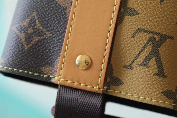 e393b3c6 LV Randonee Messenger Monogram Stripes Brown For Men, Bags, Shoulder And Crossbody Bags 10.4in/26cm LV M45968