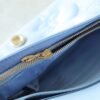 LV Wallet On Strap Bubblegram Monogram In Wallets and Small Leather Goods For Women Bleu Glacier Blue 7.9in/20cm LV M81399
