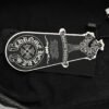CHROME HEARTS VINTAGE WASHED T-SHIRT DARK GREY