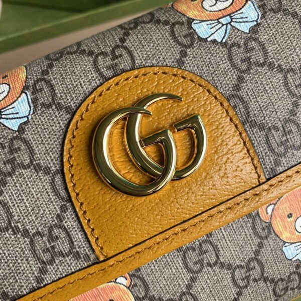 gg Ophidia Belt Bag Beige And Orange gg Supreme Canvas For Women? 8.7in/22cm gg ??