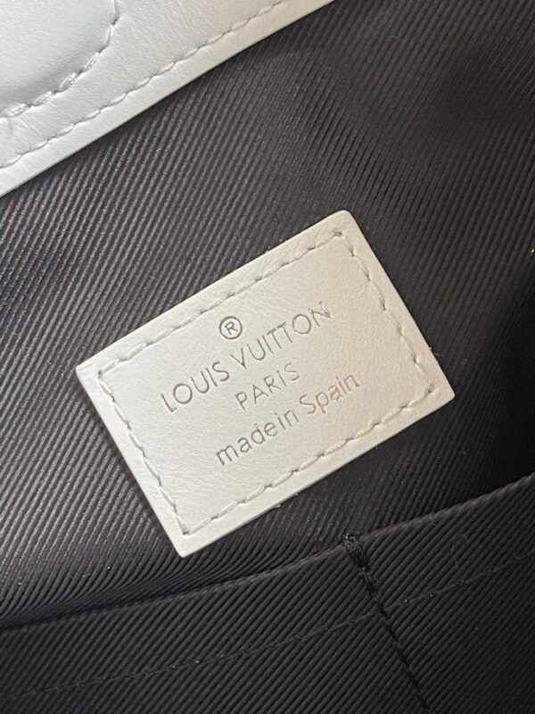 LV Litter Bag Vintage Monogram Canvas Blue By Virgil Abloh For Men, Men¡¯s Bags, Shoulder And Crossbody Bags 9.4in/24cm LV