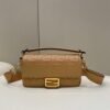FI Baguette Brown For Women, Handbags, Shoulder And Crossbody Bags 10.6in/27cm FF 8BR600