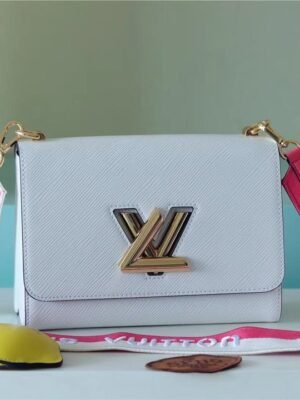 LV Twist MM Epi Light Blue For Women,  Shoulder And Crossbody Bags 9.1in/23cm LV