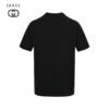 Gucci Black T-Shirt with Heart Graphic