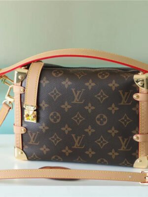 LV Side Trunk PM?Monogram Canvas For Women, Women¡¯s Bags, Shoulder And Crossbody Bags 8.3in/21cm LV?