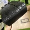 gg Embossed Mini Tote Bag Black gg Embossed For Men? 7.9in/20cm gg 696010 1W3CN 1000