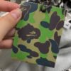 BAPE ABC CAMO SHARK FULL ZIP HOODIE GREY