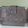 LV Petite Malle High Shiny Alligator By Nicolas Ghesquiere Silver For Women,  Shoulder And Crossbody Bags 7.9in/20cm LV?