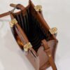 FI Sunshine Shopper Brown Mini Bag For Woman 13cm/5in