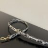 FI Touch White with Snakeskin Detail Bag For Woman 19cm/7.5in