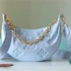 LV Over The Moon Bag Handbags For Women In Bleu Glacier Blue 10.8in/28cm LV M59825