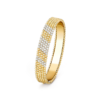 18K Perl¨¦e 5 Rows Diamond Bracelet