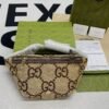gg Jumbo gg Belt Bag Camel And Ebony Jumbo gg Canvas For Women? 15.3in/39cm gg 696031 UKMDG 2570
