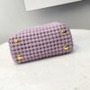 FI Peekaboo Mini Purple Braided Bag For Woman 18cm/7in