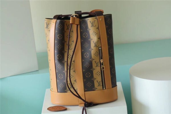 e96fed05 LV Randonee Messenger Monogram Stripes Brown For Men, Bags, Shoulder And Crossbody Bags 10.4in/26cm LV M45968