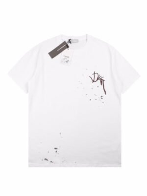 Dior T-shirt with Brown Logo