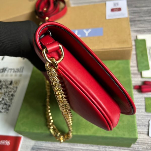 gg Blondie Shoulder Bag Red For Women, Women’s Bags 11in/28cm gg?
