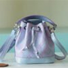 LV Nano Noe Monogram Empreinte Light Blue For Women,  Shoulder And Crossbody Bags 6.3in/16cm LV M81463