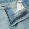 CHROME HEARTS SEX EMBROIDERED JEANS BLUE