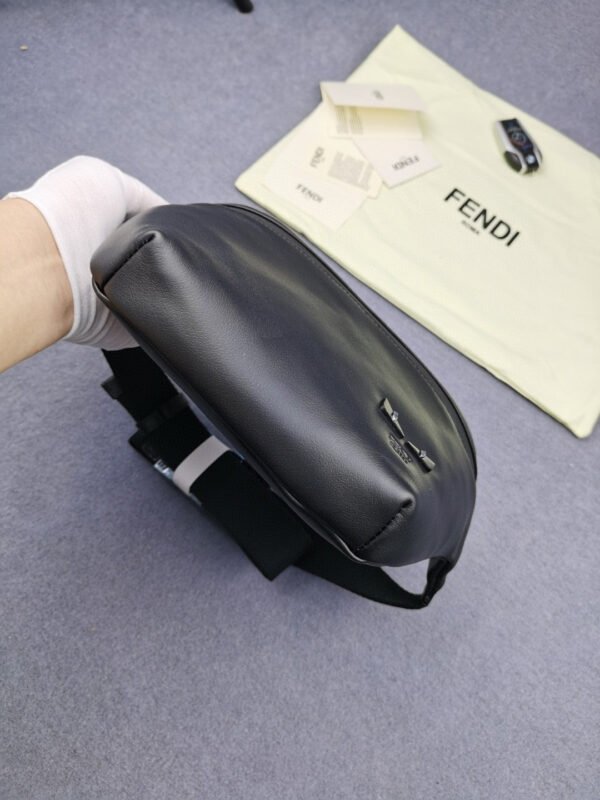 FI Little Monster Belt Bag Black For Men, Men’s Bags 7.9in/20cm FF