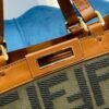 FI Peekaboo x Tote Bag Khaki For Women, Bags 15.7in/40cm FF 8BH374