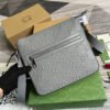 gg Embossed Bag Grey gg Embossed ?For Men 10.2in/26cm gg 406410 1W3CN 1275