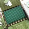 gg Beauty Case With Interlocking G Green And Blue gg Canvas For Women 12in/30cm gg