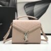 ebcb612d YSSL Cassandra Medium Top Handle Bag Beige For Women 9.6in/24.5cm YSL ?