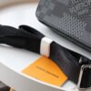 LV Studio Messenger Damier Graphite Gray For Men, Bags, Shoulder And Crossbody Bags 9.3in/25.3cm LV N50013