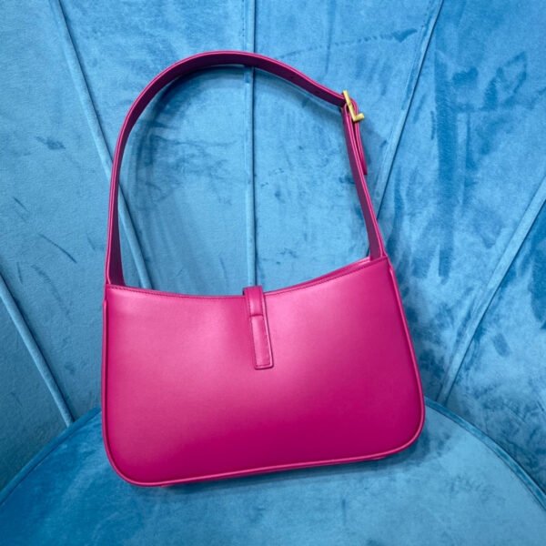YSSL Le 5 ¨¤ 7 Hobo Bag In Smooth Pink For Women 9in/23cm YSL 6572282R20W5623
