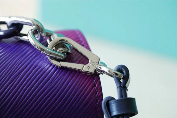 ed656677 LV Twist PM Bag, Shoulder and Cross Body Bags For Women Gradient Blue 7.5in/19cm LV M59896