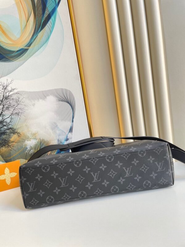 ed6d1d2b LV Briefcase Explorer Monogram Eclipse Canvas For Men, Bags, Shoulder And Crossbody Bags 15.4in/39cm LV M40566