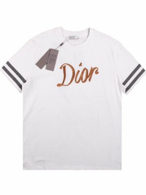 Dior Script Logo T-Shirt (White)