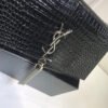 edd58ff5 YSSL Kate Medium Chain Bag With Tassel In Embossed Crocodile Black For Women 9.4in/24cm YSL 354119DND0N1000