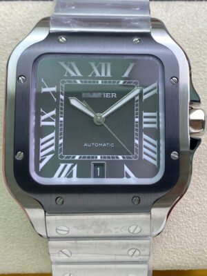 SANTOS WSSA0037 GF FACTORY V2 SILVER STRAP