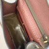 FI Medium Kan U Black and Brown Bag For Woman 25cm/10in