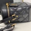 eed3881b YSSL Vanity Bag In Carr¨¦-Quilted Grain De Poudre Black For Women 6.4in/16.5cm YSL 649779DME271000