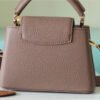 LV Capucines Mini Taurillon Light Brown For Women,  Shoulder And Crossbody Bags 21cm/8.3in LV M56071