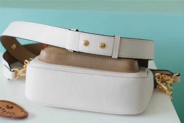 LV Lockme Tender White For Women, Women¡¯s Handbags, Shoulder And Crossbody Bags 7.5in/19cm LV