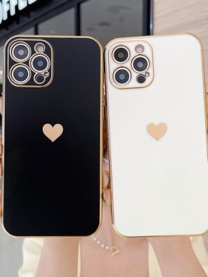 Love Heart Full Cover iPhone Case